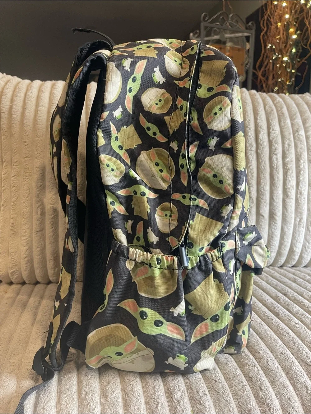 Star Wars The Mandalorian Baby Yoda Grogu All Over Print Backpack